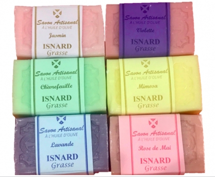 Assortment of flowers Soaps